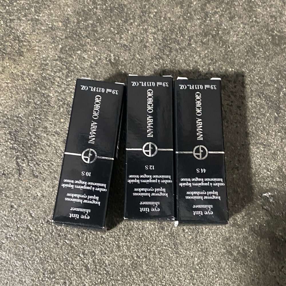 Giorgio Armani Eye Tint Set in Black Packaging